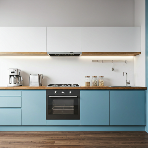 Modern industrial kitchen